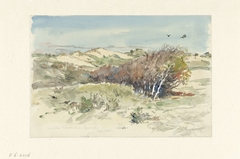 Duinlandschap tussen Bloemendaal en IJmuiden by Jan Hoynck van Papendrecht