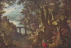 Elijah Feeding the Ravens by Gillis van Coninxloo