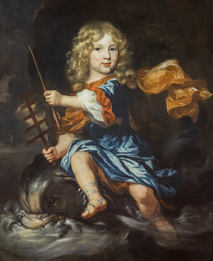 Enfant et triton by Nicolaes Maes