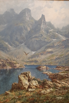 Entre deux pluies, Lac Robert Chamrousse by Charles Bertier