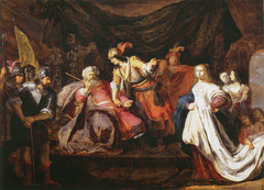 Esther before Ahasuerus by Philip Gyselaer