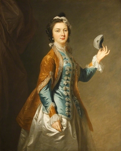 Eva Maria Veigel, Mrs David Garrick (1724-1822) by Johann Zoffany