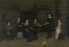 Family scene by Unknown Artist