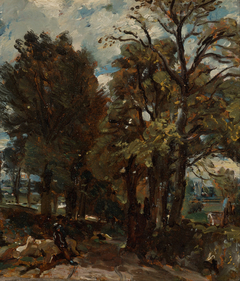 Fen Lane, East Bergholt by John Constable