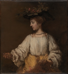 Flora by Rembrandt