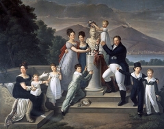 Francis I and His Family by Giuseppe Cammarano