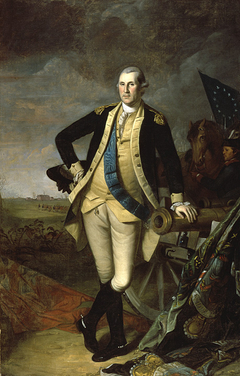 George Washington at Princeton by Charles Willson Peale