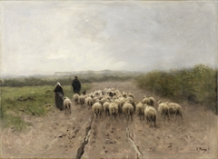 Going to Pasture by Anton Mauve