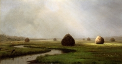 Hazy Day on the Marshes, New Jersey by Martin Johnson Heade