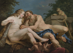 Hercule et Omphale by Louis-Jean-François Lagrenée