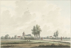 Het dorp Vleuten by Nicolaas Wicart