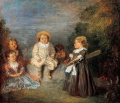 Heureux age! Age d'or (Happy Age! Golden Age) by Antoine Watteau