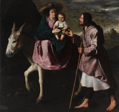 Huida a Egipto by Francisco de Zurbarán