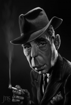 Humphrey Bogart by Javier Martinez