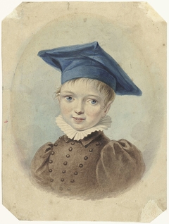 Jongetje met een blauwe baret by Johannes Hari I