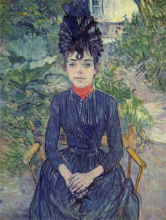 Justine Dieulh by Henri de Toulouse-Lautrec