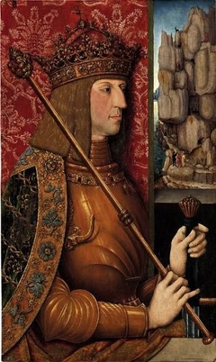 Kaiser Maximilian I. (Kopie nach) by Bernhard Strigel