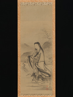 Kiku Jidō (Chrysanthemum Boy) by Tsukioka Sessai