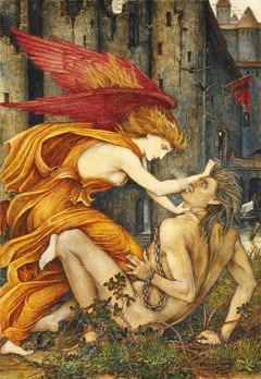 Knowledge Strangling Ignorance by John Roddam Spencer Stanhope