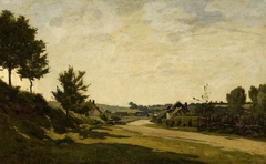 La Grande Route by Henri Harpignies