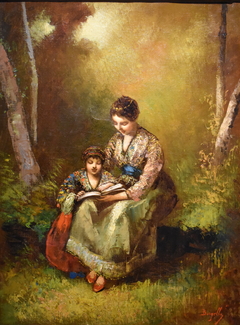 La lecture by Frédéric Borgella