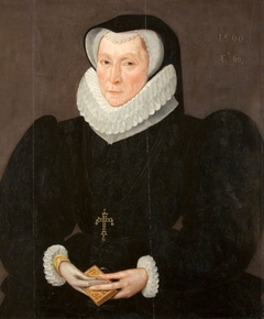 Lady Catherine Neville, Lady Constable (b. 1529/30), aged 60 by Robert Peake the elder