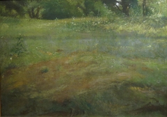 Landscape Near T.S. Noble's House on Kemper Lane by Thomas Satterwhite Noble