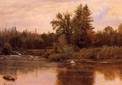 Landscape, New Hampshire by Albert Bierstadt