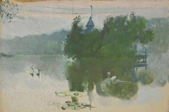 Landscape. Sketch by Stepan Yaremich