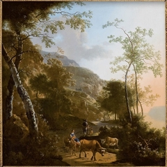 Landscape with Mule and Rider by Adam Pynacker