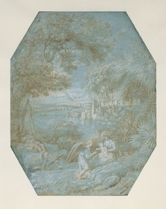 Landscape with the Rest on the Flight into Egypt by Claude Lorrain