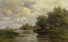 Landschap bij Zoetermeer by Jan Willem van Borselen