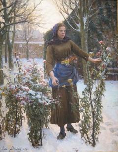 Last Flowers by Jules Breton