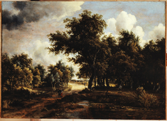 Le Chemin dans la forêt by Meindert Hobbema