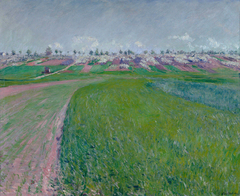 Le coteau de Colombes by Gustave Caillebotte