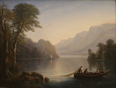 Le lac de Neufchâtel by Isidore Dagnan