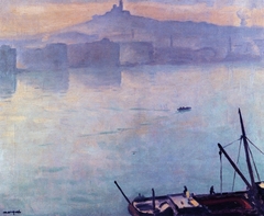 Le Port de Marseille, 1918 by Albert Marquet