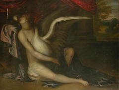 Leda and the Swan by Anonymous