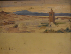 Les toits de Tunis by Albert Aublet