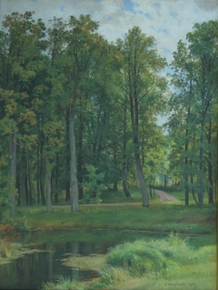 Лесная дорога by Ivan Shishkin