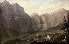 Leuekerbad by Caspar Wolf