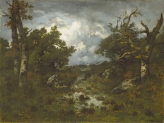 Lichtung im Wald von Fontainebleau by Narcisse Virgilio Díaz