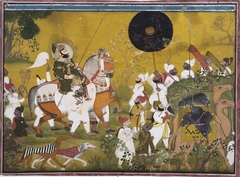 Maharana Bhim Singh of Mewar Returns from a Boar Hunt by Chokha