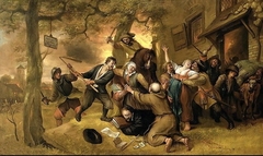 Marauders Attacking Peasants by Jan Steen