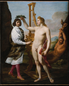 Marcantonio Pasqualini (1614–1691) Crowned by Apollo by Andrea Sacchi