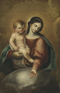 Maria mit dem Jesusknaben by Andreas Wolff