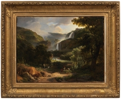 Marmore Falls, Near Terni, Italy by Achille Etna Michallon