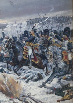 Marshal Ney at Eylau by Richard Caton Woodville