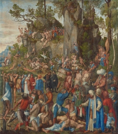 Martyrdom of the Ten Thousand by Albrecht Dürer