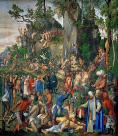 Martyrdom of the Ten Thousand by Albrecht Dürer